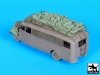 Black Dog T72105 Opel 3.6-47 Omnibus stabwagen accessories set for Roden 1/72